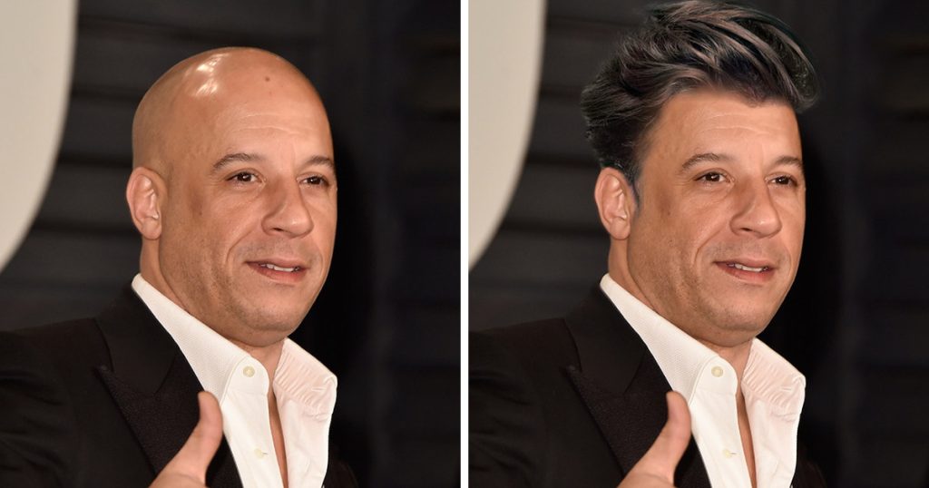 Capelli Vip: come sarebbero questi calvi famosi con i capelli? - Sanders