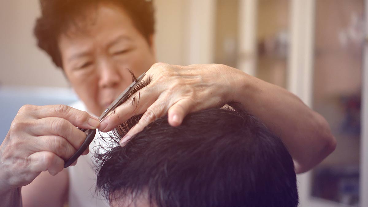 Taglio di capelli stile coreano